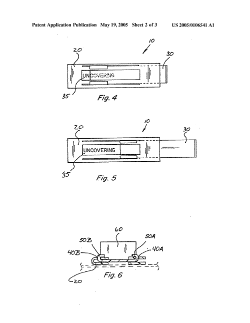 Patent Application Page 2 figure of word isolating tool